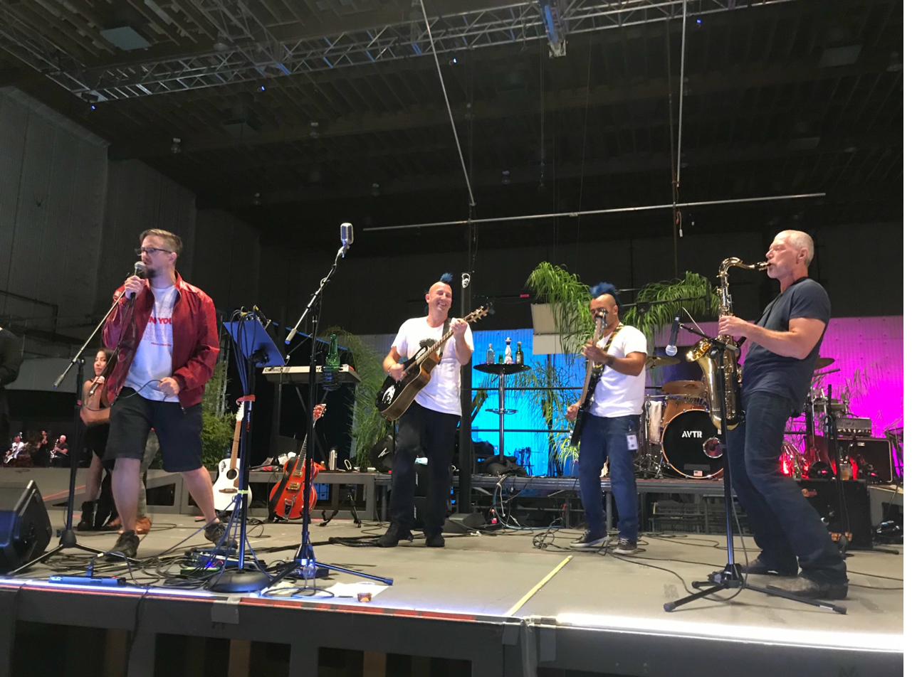 The Avatar rock band with Stephen Lang